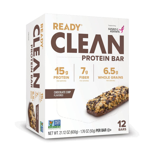 Chocolate Chip Ready Clean Protein Bar - Delicious and Nutritious Snack for On-the-Go Energy Boost
