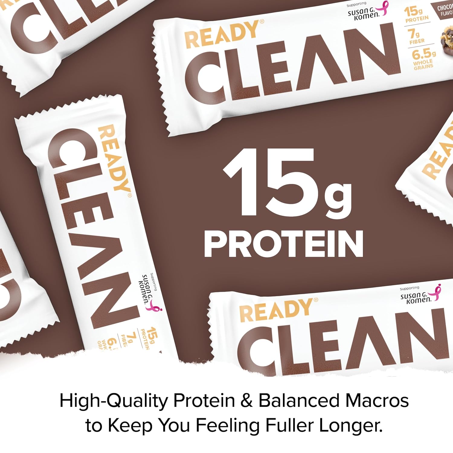 Chocolate Chip Ready Clean Protein Bar - Delicious and Nutritious Snack for On-the-Go Energy Boost