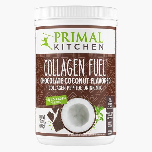 Chocolate Coconut Collagen Fuel Drink Mix - 13.1 oz - No Sugar/Dairy - Primal Kitchen