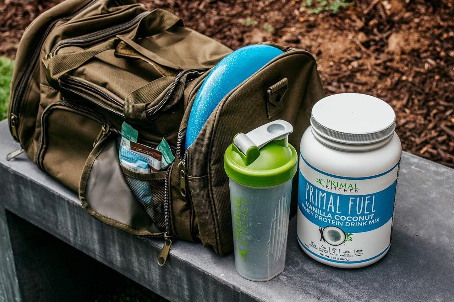 Chocolate Coconut Whey Protein Powder by Primal Kitchen - Gluten and Soy Free - 1.94 lbs