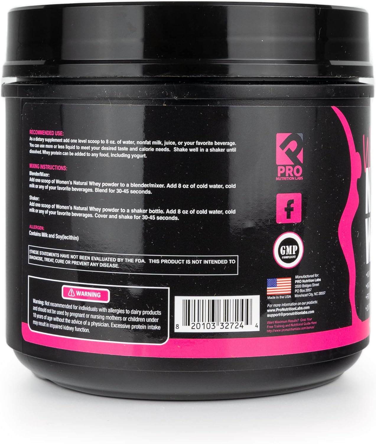 Chocolate Delight Whey Protein Powder for Women - Supports Lean Muscle - Low Carb - Gluten Free - Grass Fed and Hormone Free - 1 Lb