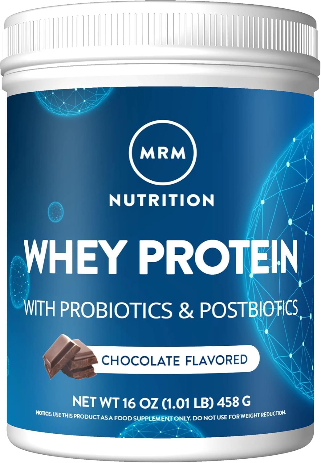 Chocolate Flavored Whey Protein with Probiotics, Digestive Enzymes, and BCAAs - Hormone and Antibiotic Free