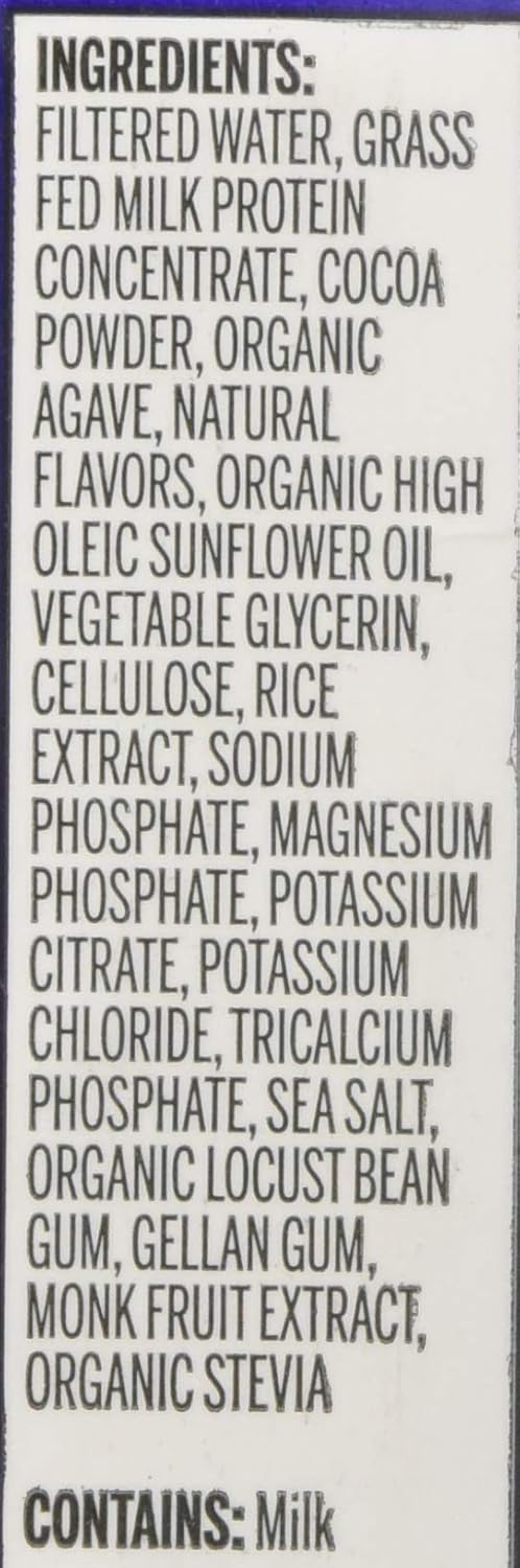 Chocolate Fudge Orgain Whey Protein Shake - 11 oz Bottle