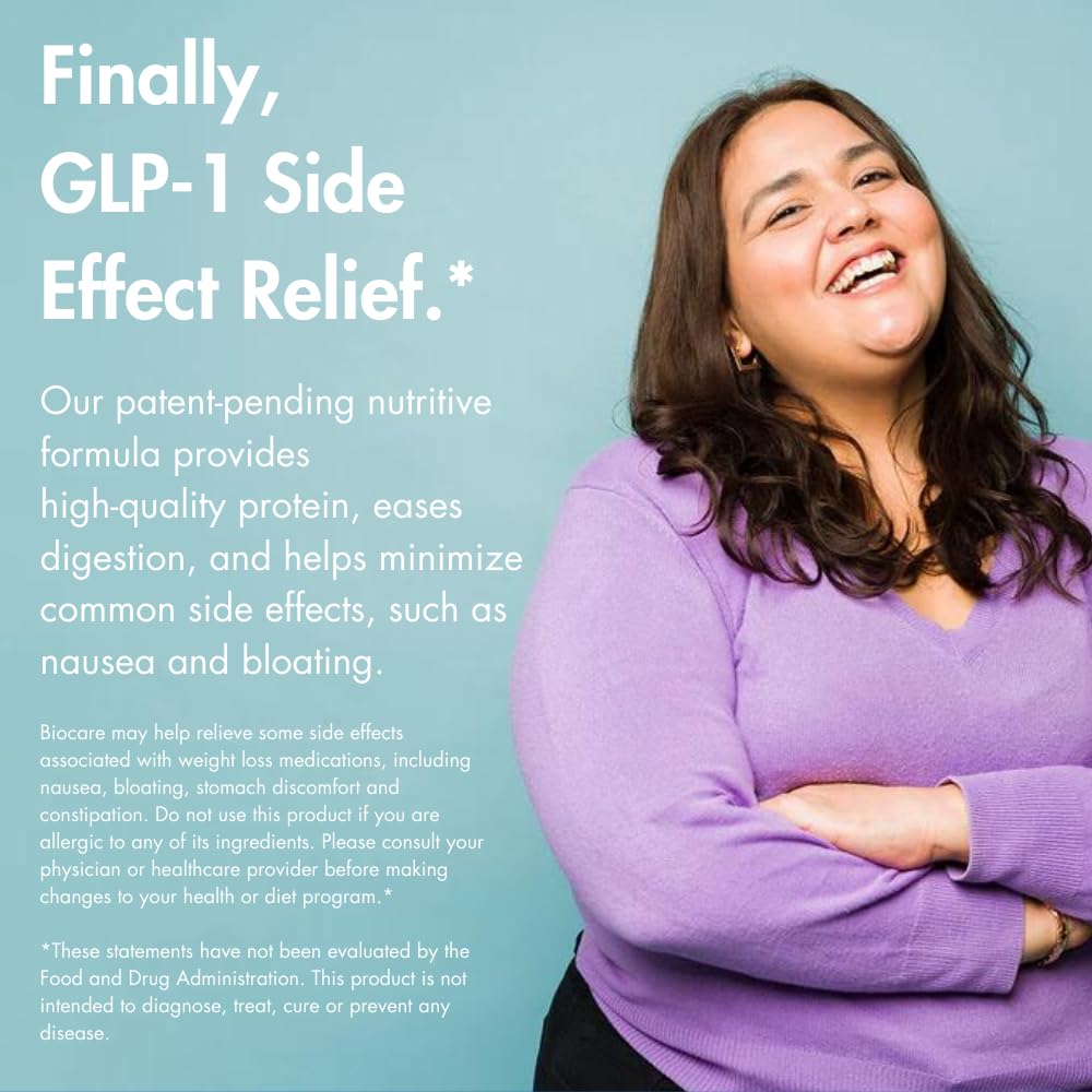 Chocolate Salted Caramel GLP-1 Nutritional Beverage Powder Drink - 20g Protein, 26 Vitamins/Minerals, Eases Nausea, Bloating, Constipation (14 Count)