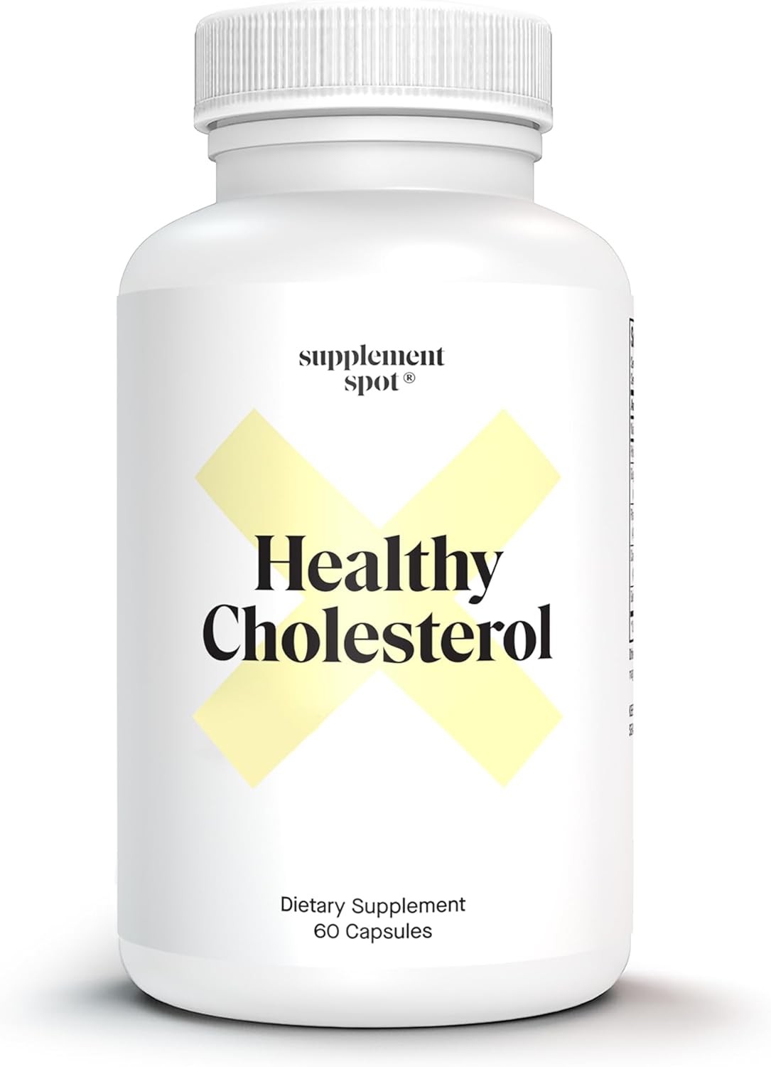 Choless Control Supplement with Vitamin B3, Beta Sitosterol, Niacin, & Cayenne Pepper - 60 Capsules