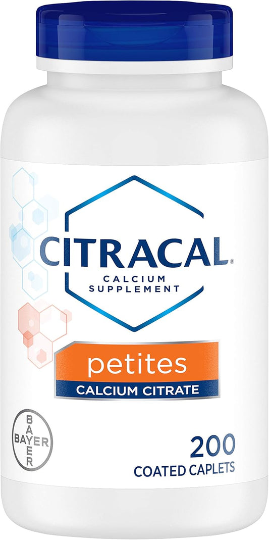 Citracal Calcium Citrate + D3 Petites Tablets 800 ct Bulk Pack