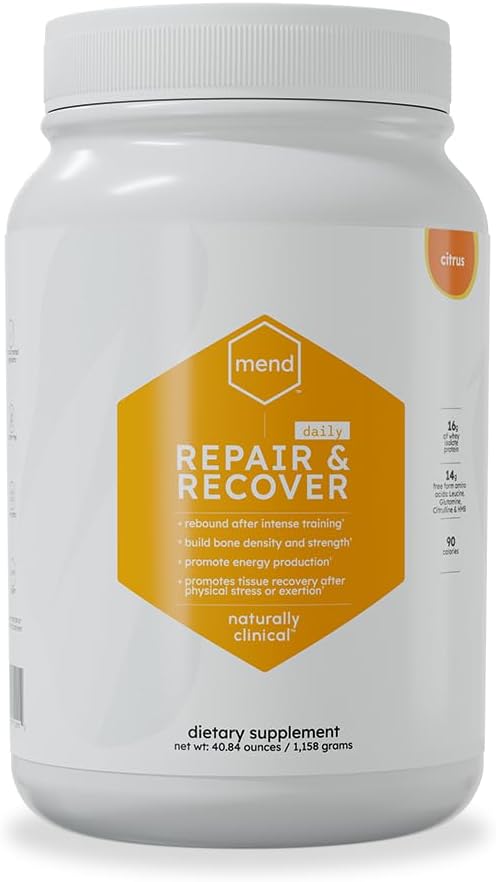 Citrus Protein Powder for Bone and Tissue Healing - MEND Repair & Recover Formula