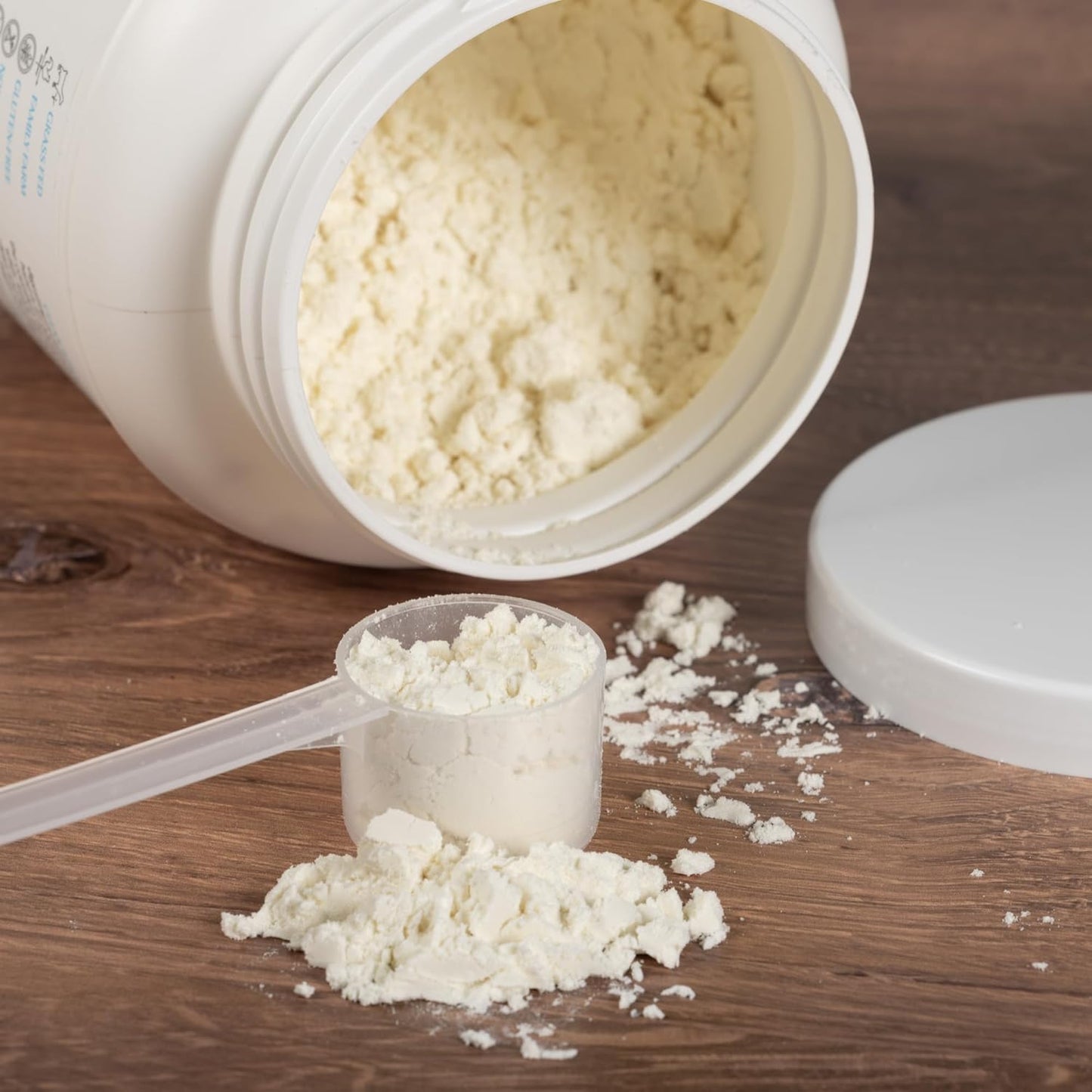 Clean Grass-Fed Goat Whey Protein Powder | High Protein, All Natural, Non-GMO | Undenatured, Unsweetened | 15 Servings - 16 oz