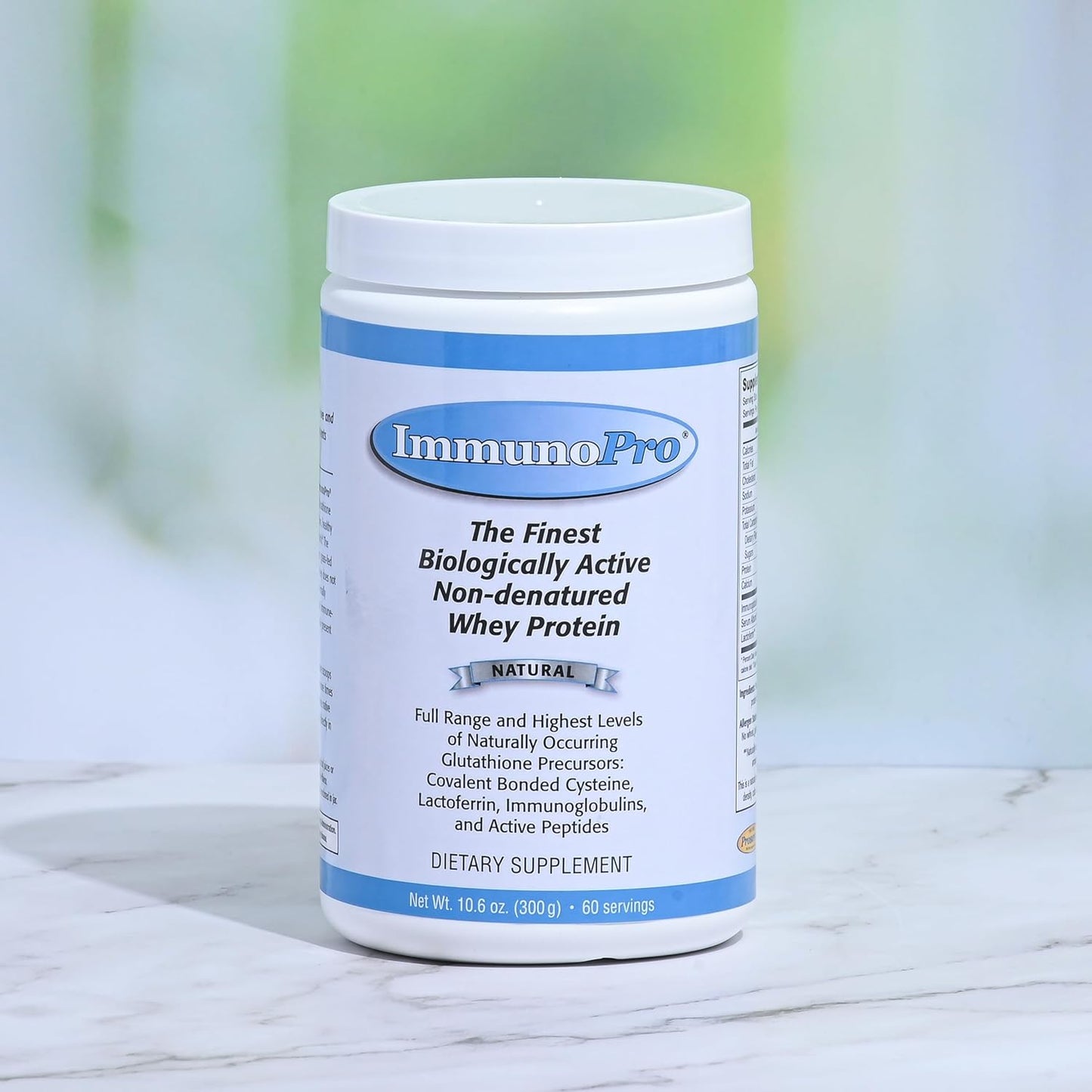 Clean Grass-Fed Whey Protein Powder Concentrate for Immune Support - 300g - Hormone-Free & Non-GMO