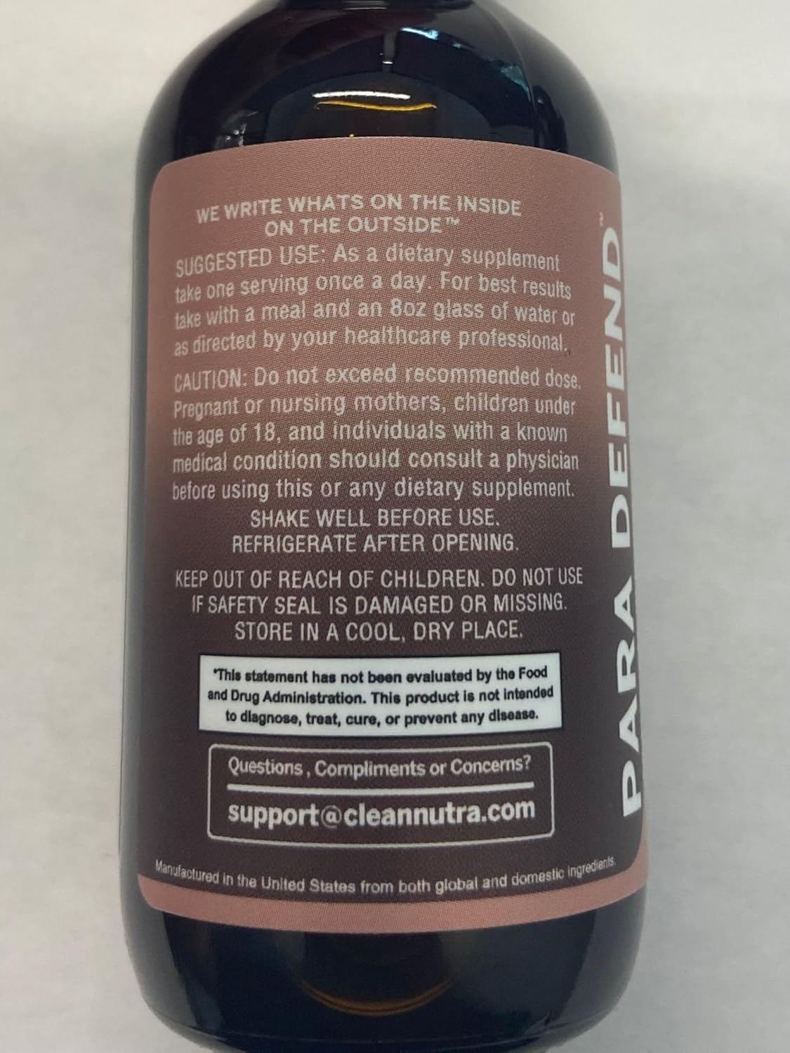 Clean Nutraceuticals Defend Black Walnut Liquid Drops with Sweet Wormwood, Soursop, Garlic, Pumpkin Seed, PAU D'Arco, Oregano, Turmeric, Berberine and Neem Tincture - Clean Nutra
