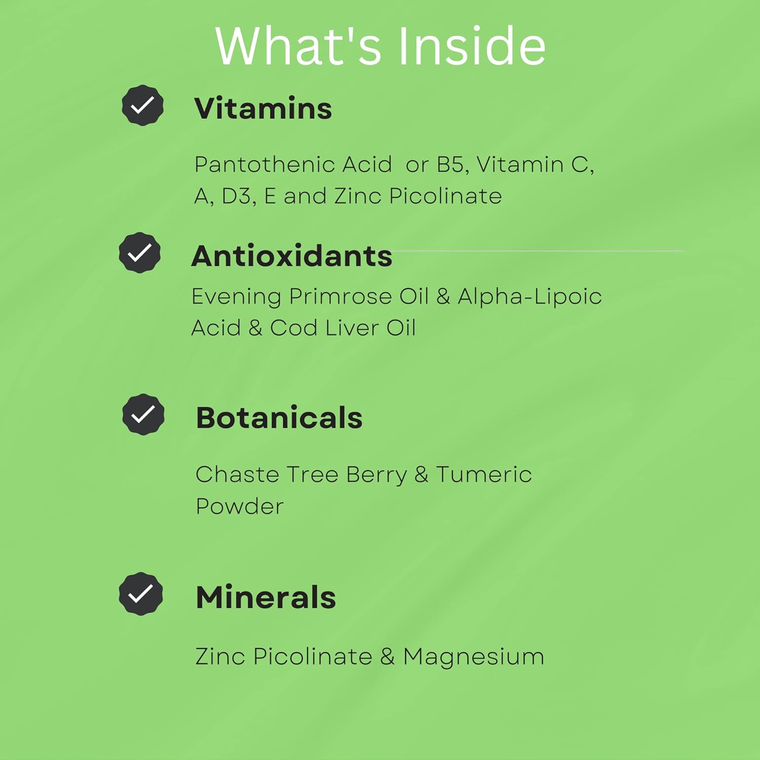 Clear Skin Acne Vitamin System with 20 Antioxidants, Botanicals, and Minerals - 60 Count Pack of 2 for Innate Skin Health