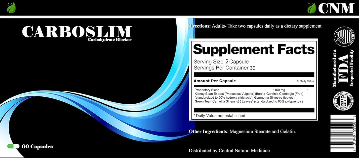 CNM CARBOSLIM Carbohydrate Blocker - Top Choice for Blocking Carbs (1)