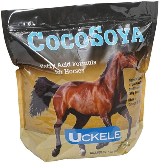 CocoSoya Granular Horse Supplement - Omega Fatty Acids, Vitamins, Minerals - 30lb Size