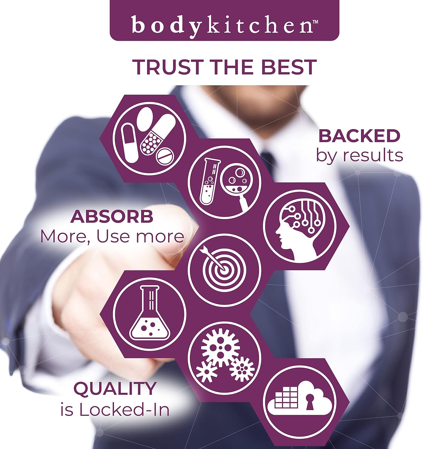 Collagen and Elastin Powder for Anti-Aging, Skin Health, and Elasticity - Unflavored, Odorless, Colorless (30 Servings)