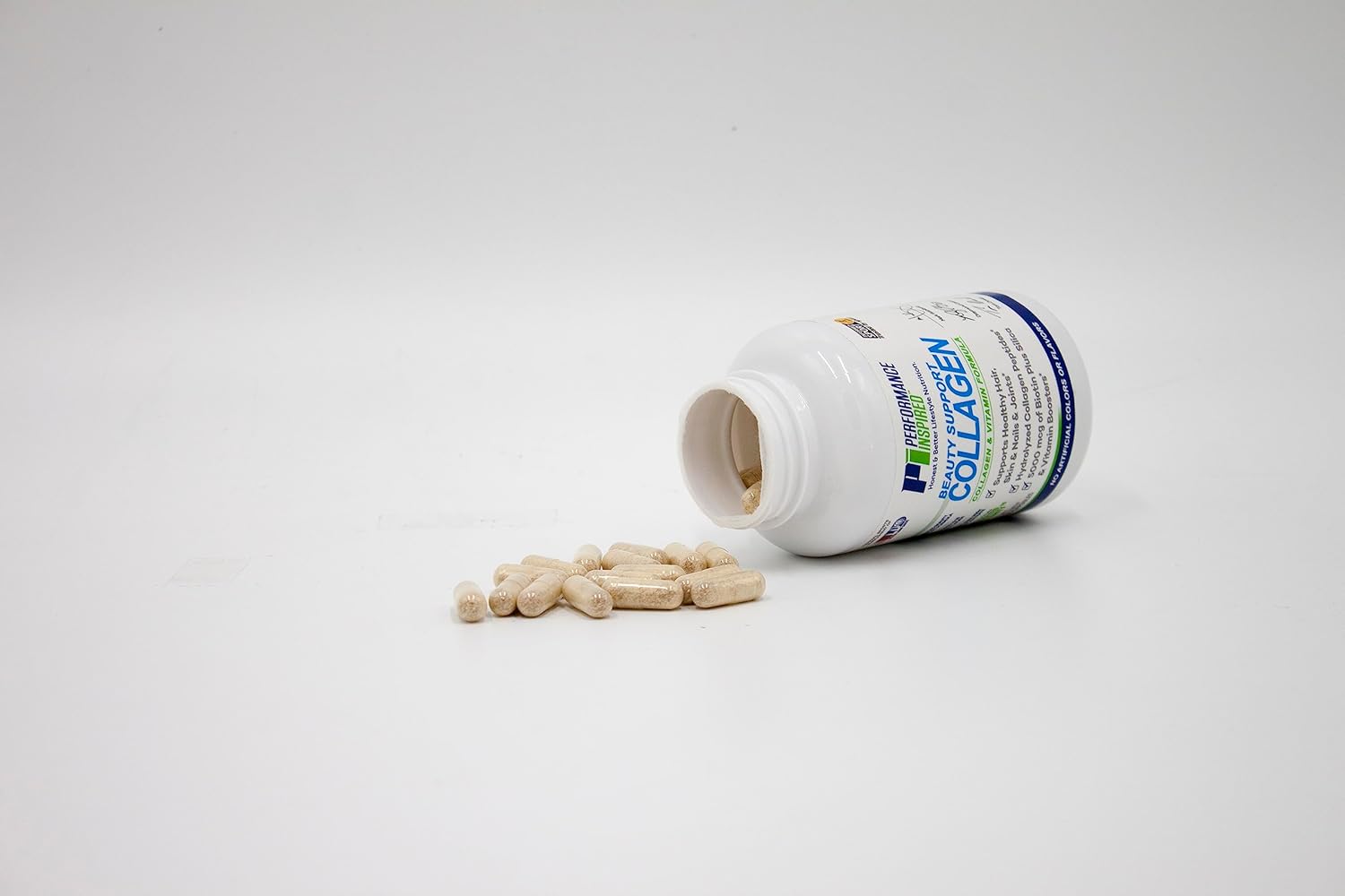 Collagen Capsules with Biotin & Aloe Vera for Joint, Skin, Nails & Beauty Support - 120 Count