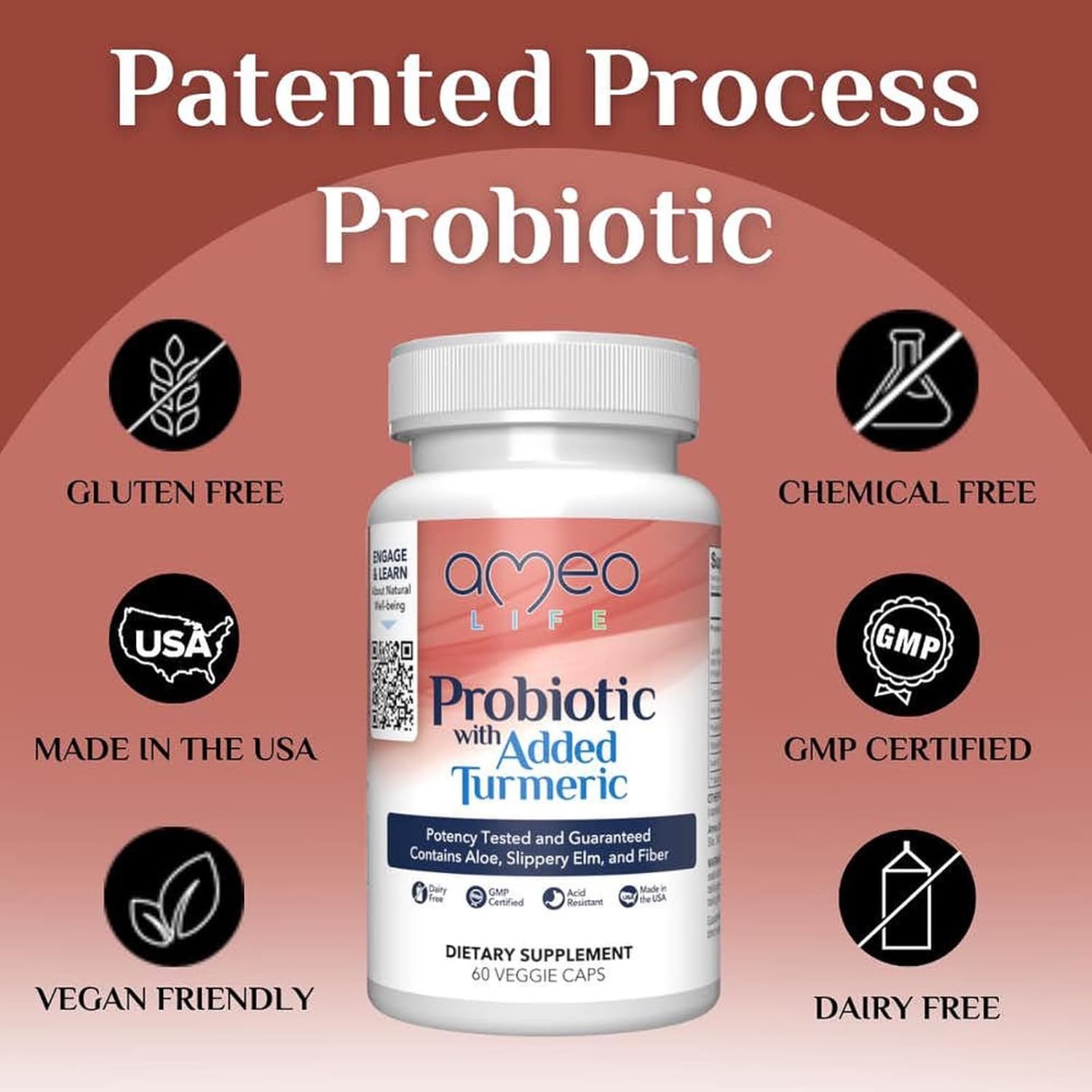 Colloidal Silver Liquid & Digestive Probiotics Bundle by Ameo Life - Boost Overall Health and Immunity with this Powerful Combination