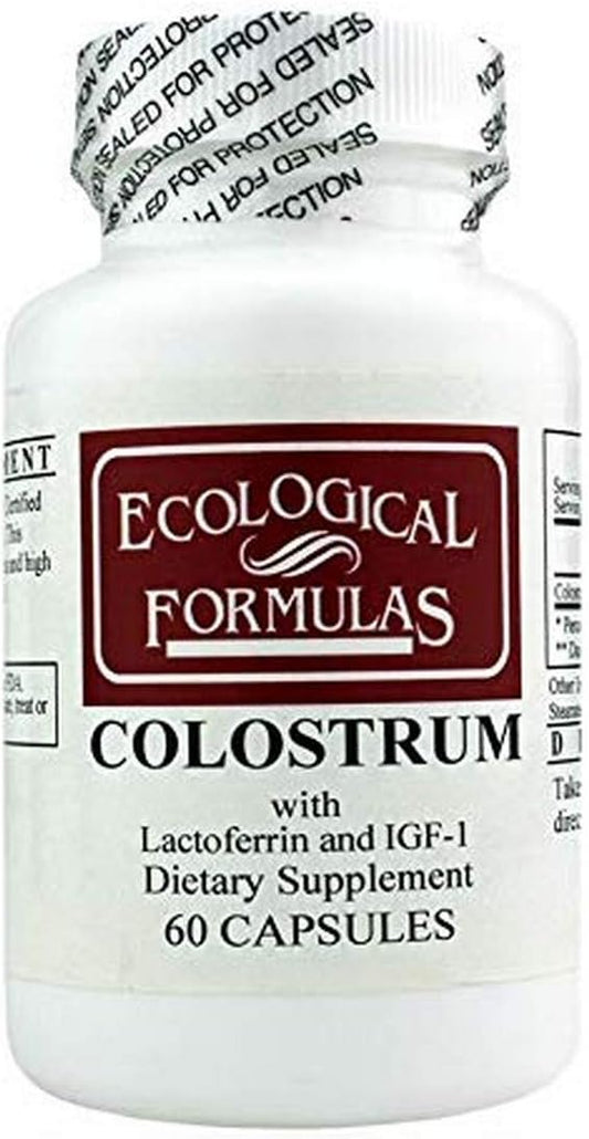 Colostrum 300 Mg Dietary Supplement, White Tablets, 60 Count by Ecological Formulas