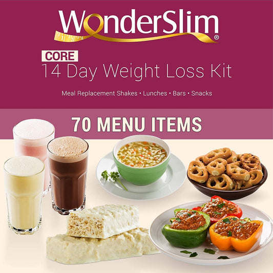 Complete 2 Week Weight Loss Kit with 70 Meals & Snacks by WonderSlim