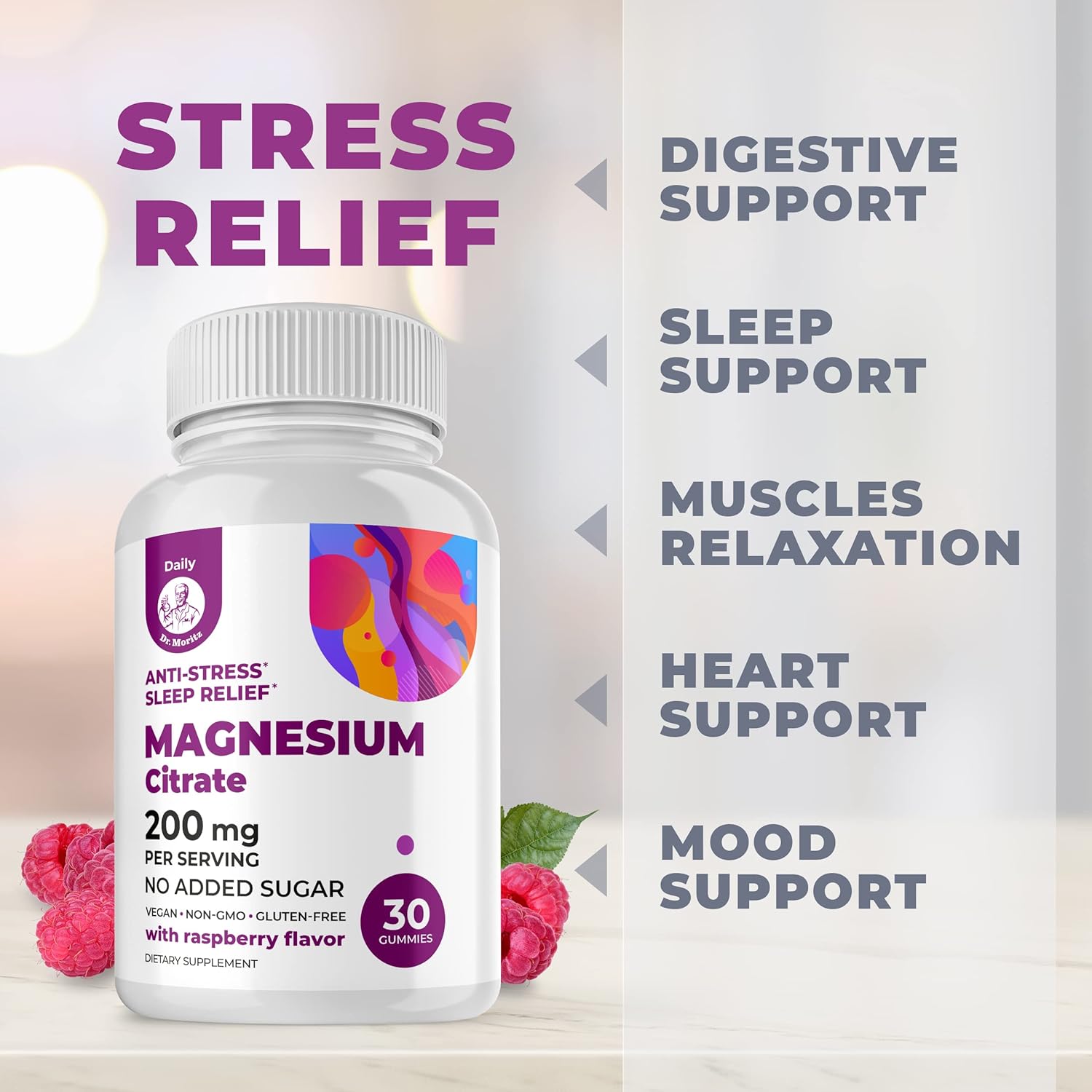 Complete Family Magnesium Supplement Pack by DR. MORITZ - Essential Mineral for Overall Health and Wellness