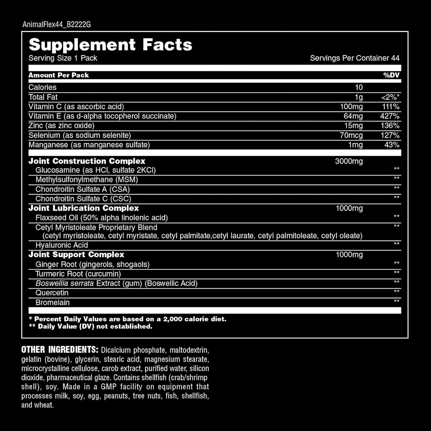 Complete Joint Support Supplement with Omega Essential Fatty Acids and Whole Food Nutrition for Animals
