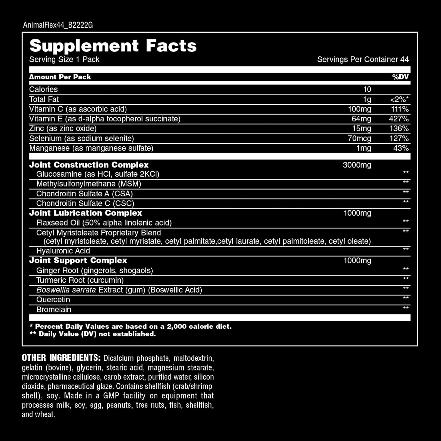 Complete Joint Support Supplement with Omega Essential Fatty Acids and Whole Food Nutrition for Animals