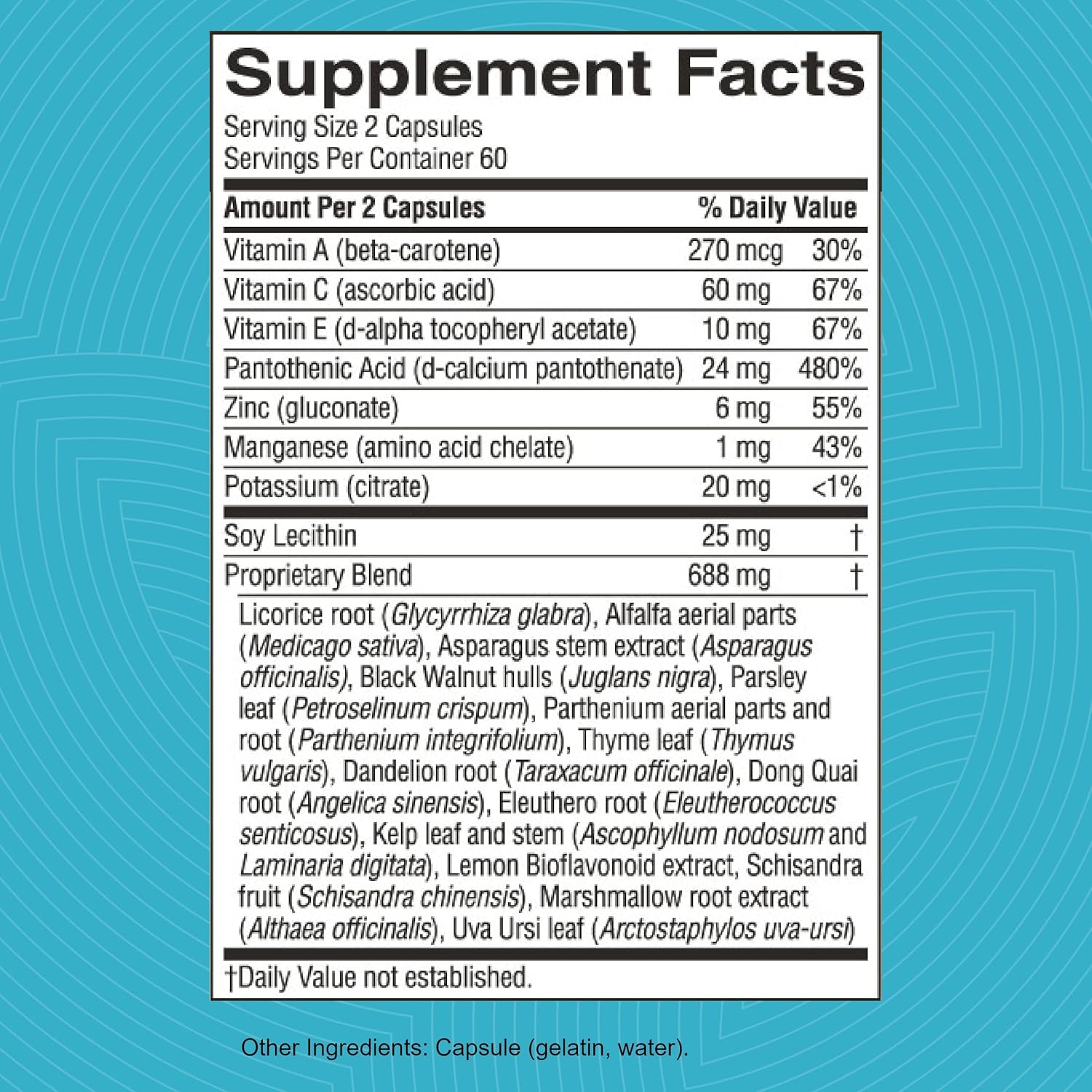 Complete Nutritional Support for Body Glands - Nature's Sunshine Master Gland 120 Capsules
