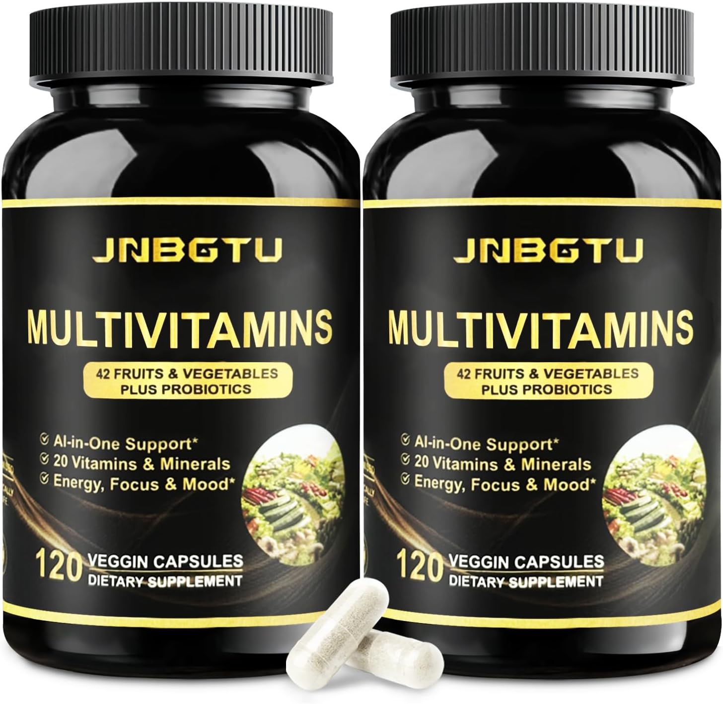 Complete Women's Wellness Multivitamin with Myo-Inositol, Magnesium Glycinate, D-Chiro Inositol, Omega-3, Zinc, Vitamin D3 - 240 Count