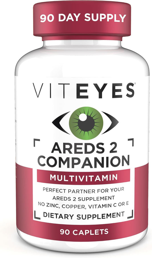Comprehensive Multivitamin Supplement for AREDS 2 Users - Viteyes Classic, 90 Capsules