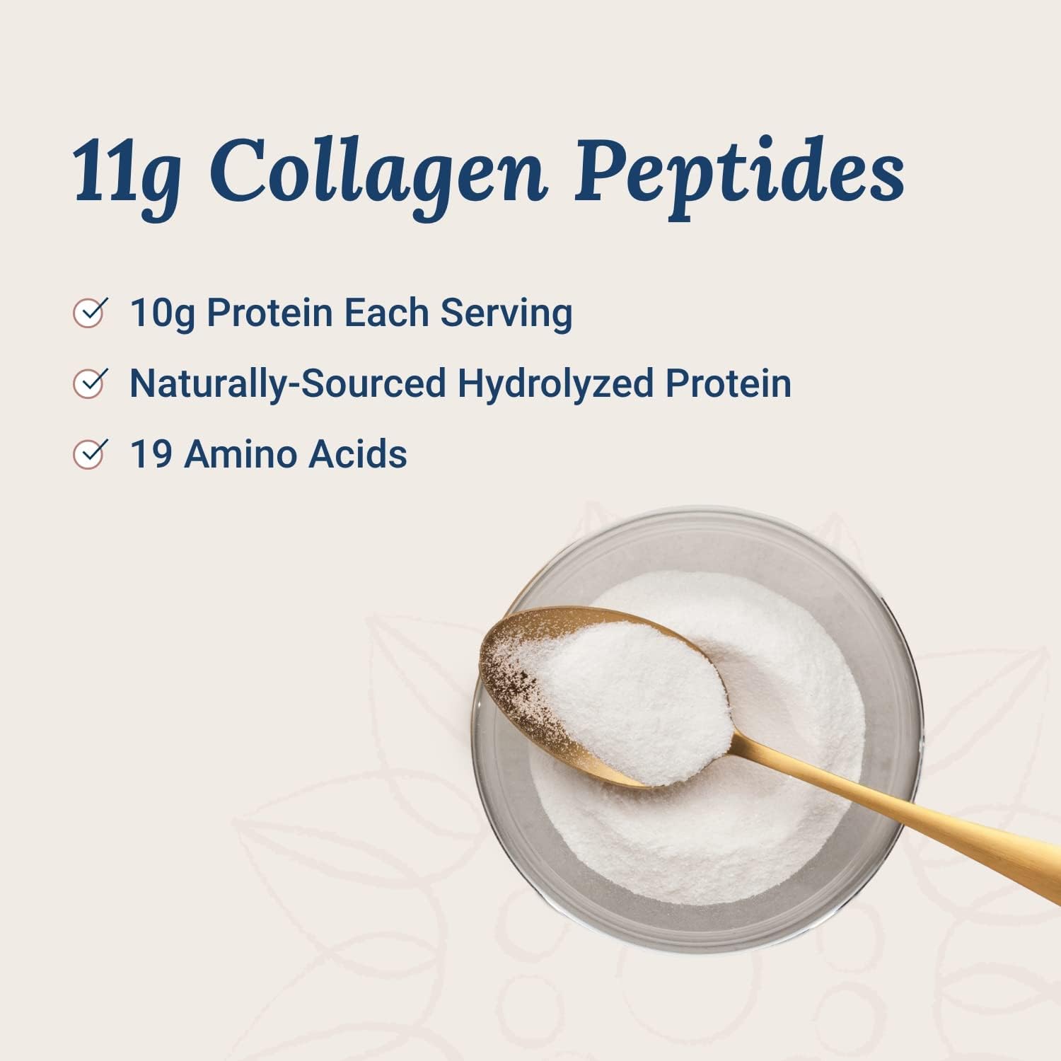 Conscious Beauty Collagen Peptides & Mushroom Superfood Coffee Alternative Powder for Hair, Skin, Nails, and Joints