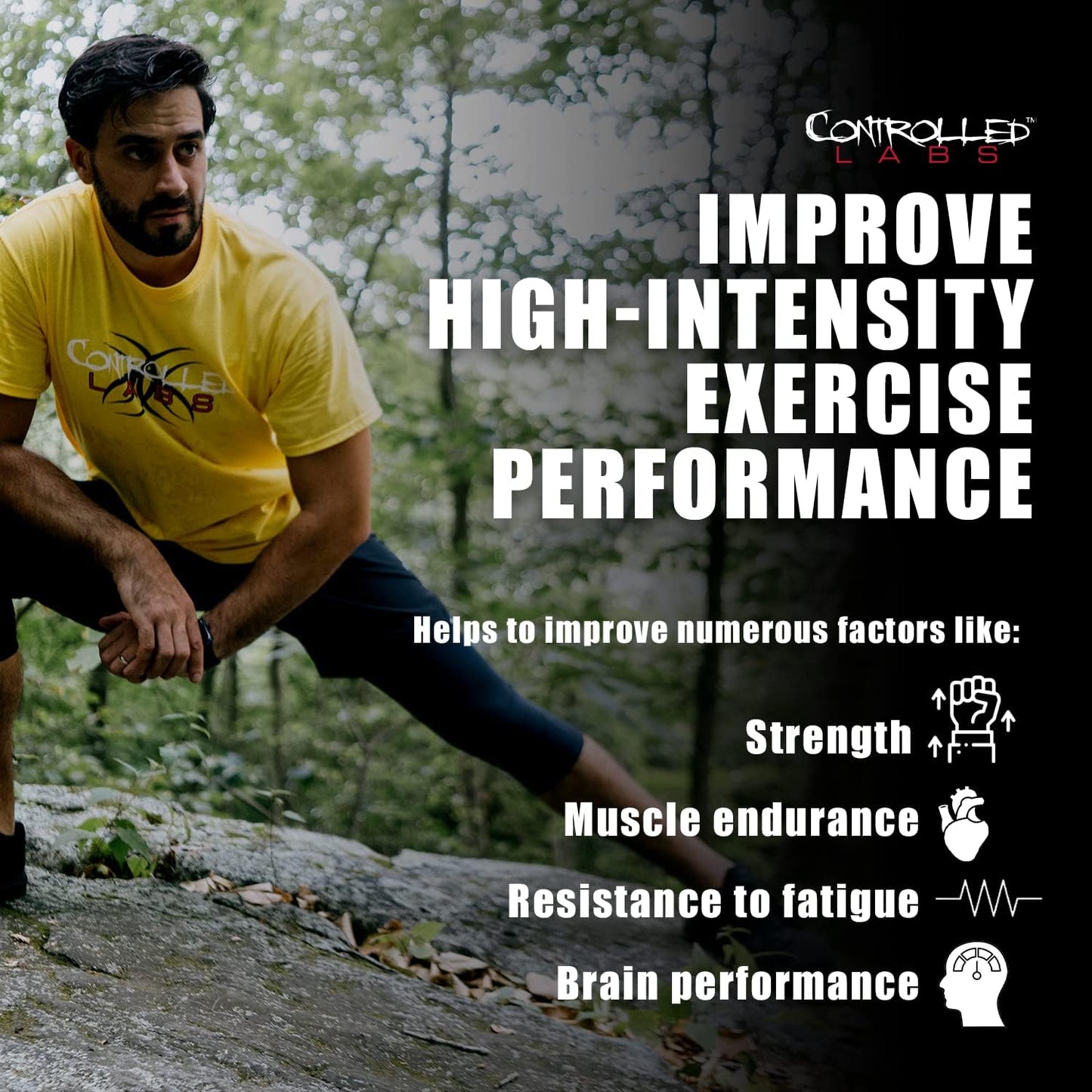 CONTROLLED LABS Green Magnitude Synergistic Creatine Supplement Powder - Sour Green Apple Flavor, 30 Servings - Boosts Strength, Stamina, Performance