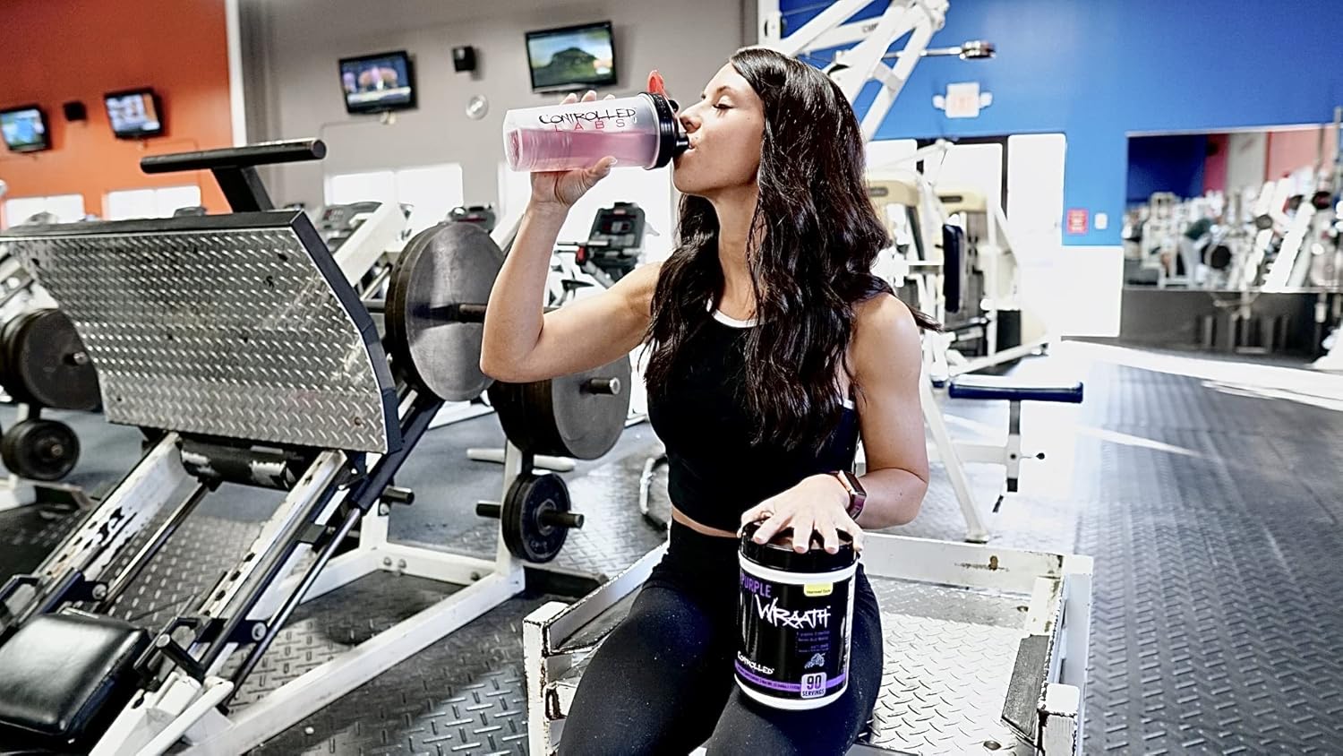 Controlled Labs Purple Wraath Amino Acid Supplement - BCAA and EAA Intra Workout Powder for Optimal Endurance, Focus, and Stamina - Lemon Lime Flavor, 90 Servings