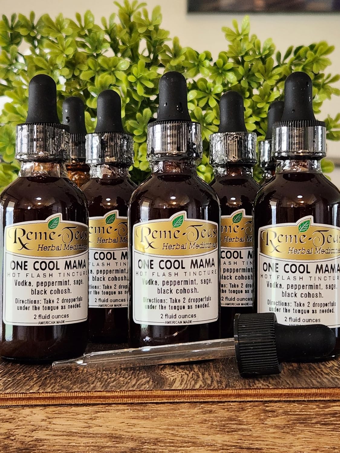 Cool Mama Hot Flash Relief Tincture - All-Natural Remedy