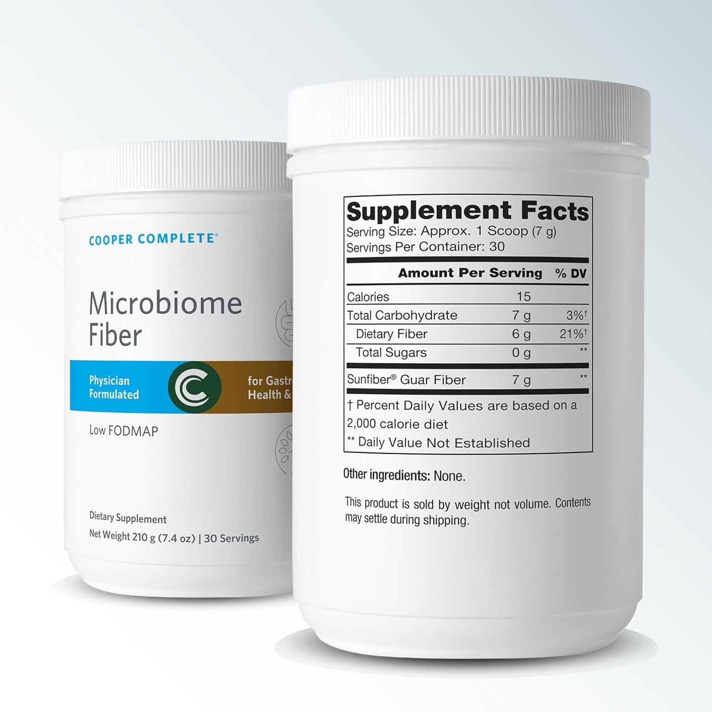 Cooper Complete Microbiome Fiber Powder Supplement - 30 Servings, 1 Pack