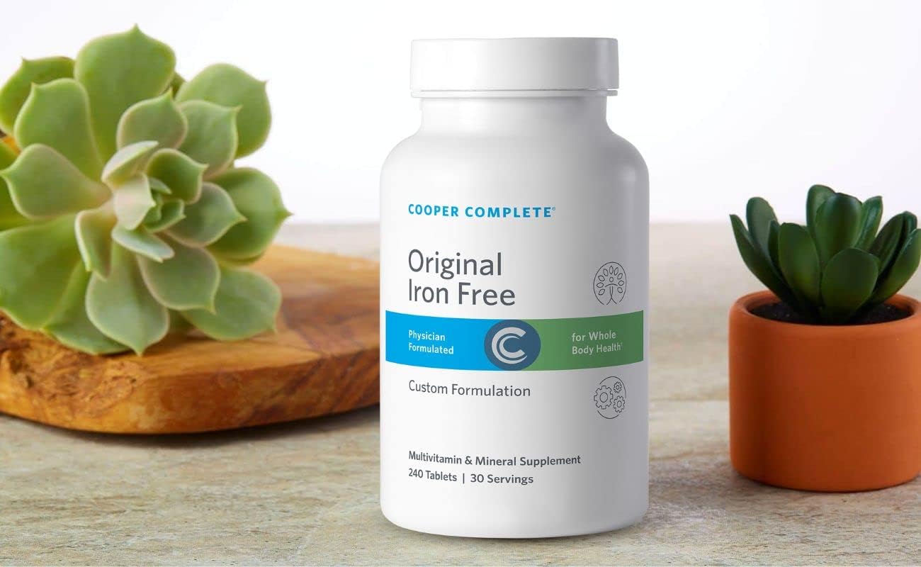 COOPER COMPLETE Original Multivitamin Iron-Free Supplement - 30 Day Supply