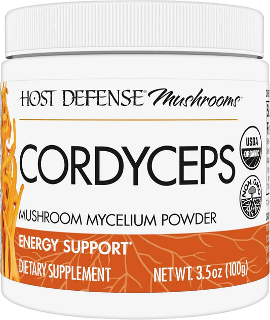 Cordyceps Powder for Immune & Energy Support - Kidney Health & Fitness Supplement - 3.5 oz (66 Servings)
