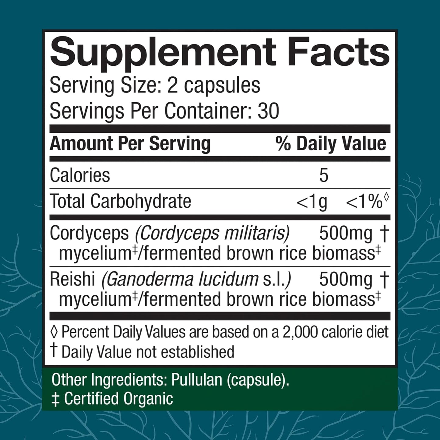 CordyChi Capsules: Energy and Immune Support with Cordyceps & Reishi Mushrooms - Respiratory & Relaxation Aid - 60 Capsules