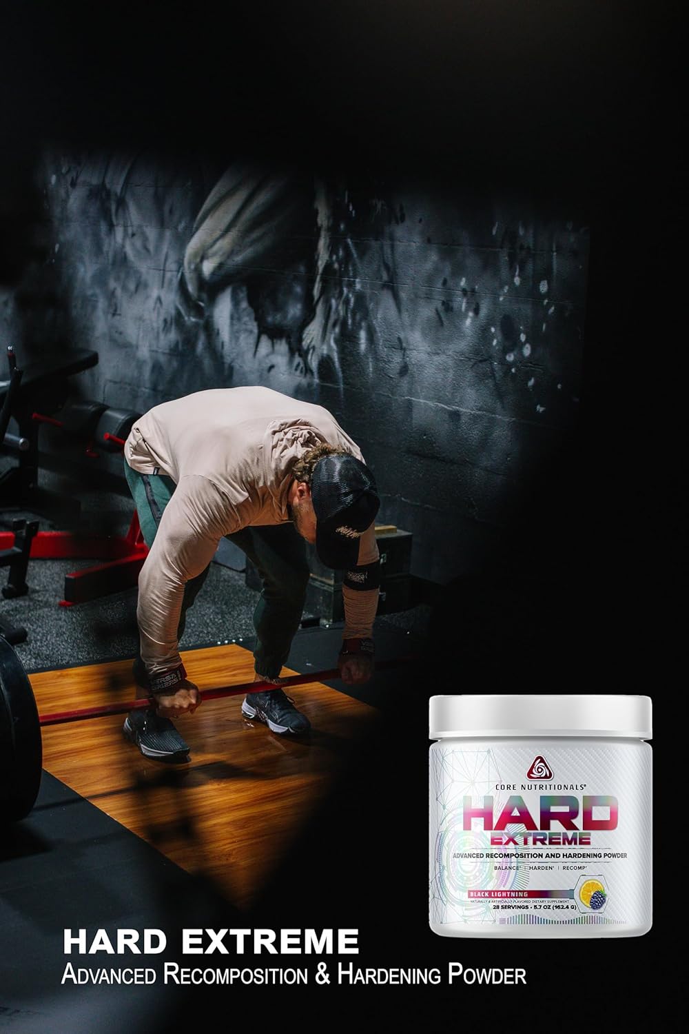 Core Nutritionals Platinum Hard Advanced Recomposition Supplement - Reduces Cortisol & Regulates Estrogen - 28 Servings