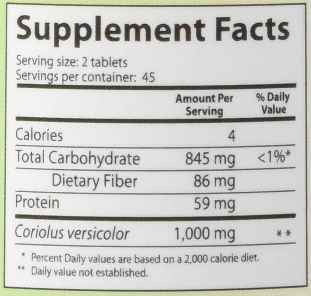 Coriolus Versicolor-MRL 500 mg 90 tabs from Mycology Research Labs - High-Quality Supplement