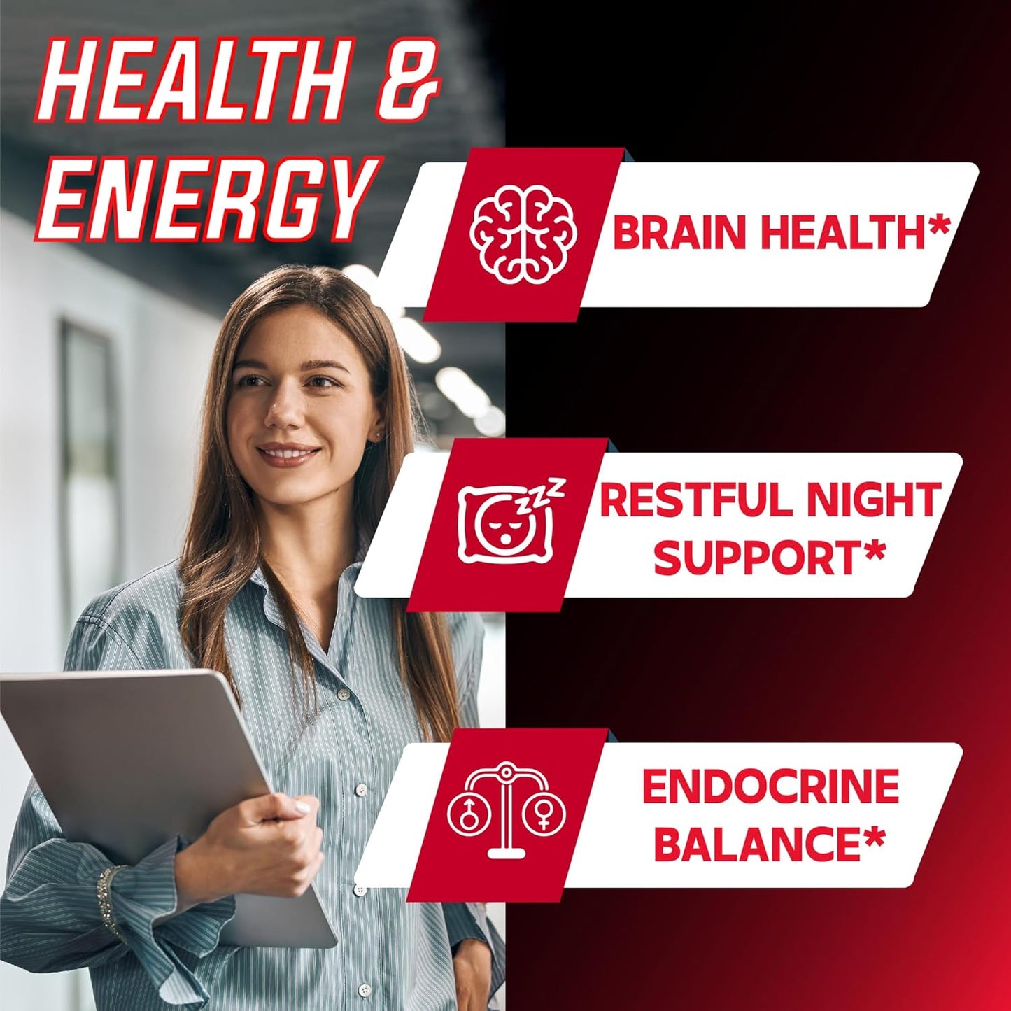 Cortisol Shield Supplement - 9in1 Formula with Magnesium Glycinate, Ashwagandha, Rhodiola, and More for Restful Sleep and Mood Balance - 60 Capsules