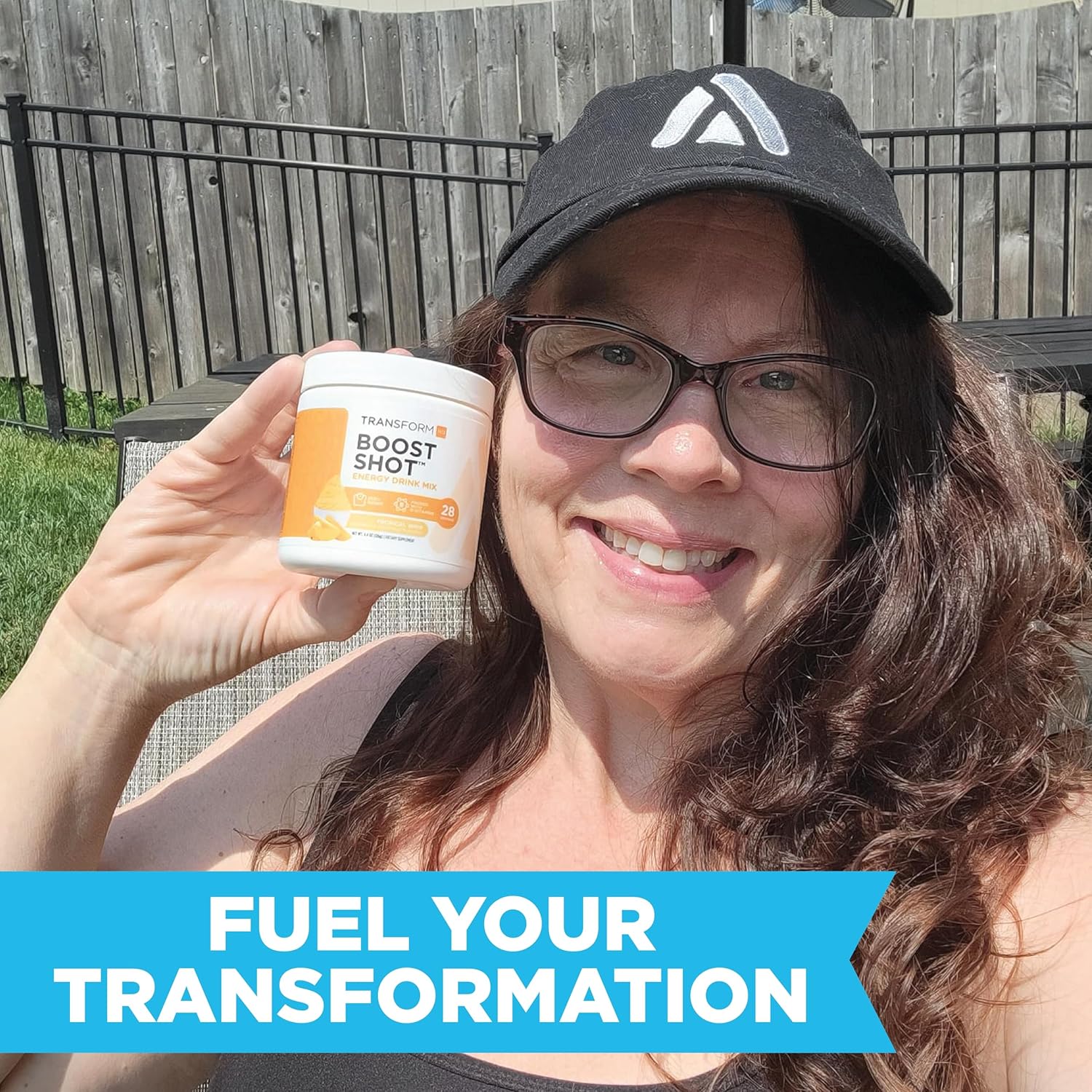 Cotton Candy TransformHQ Boost Shot - 28 Servings for Gluten Free Energy Without the Crash (Non-GMO)