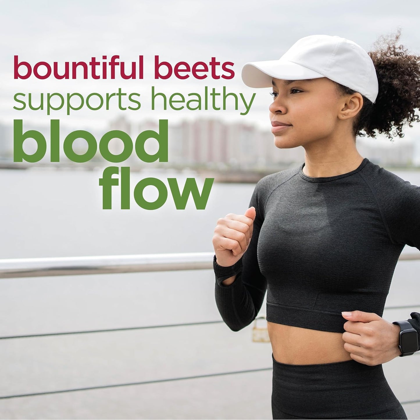 COUNTRY FARMS Bountiful Beets Gummies: Natural Energy Boost, Circulation Support, Nitric Oxide Supplement, 120 Count (2 Pack)