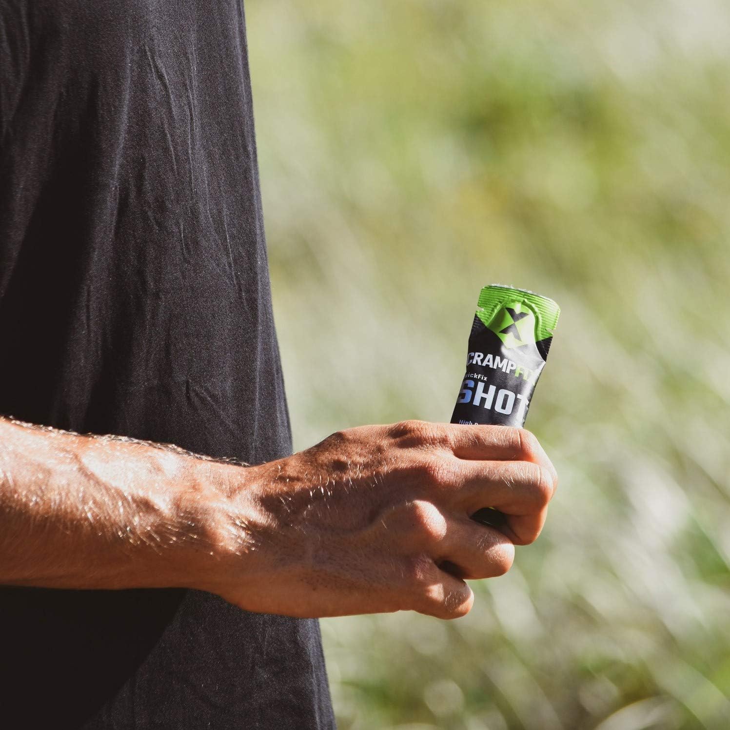 CRAMPFIX Sports Shot 9 Pack - Prevents & Relieves Muscle Cramps - Natural Raspberry Formula - Easy Carry Sachet Shots