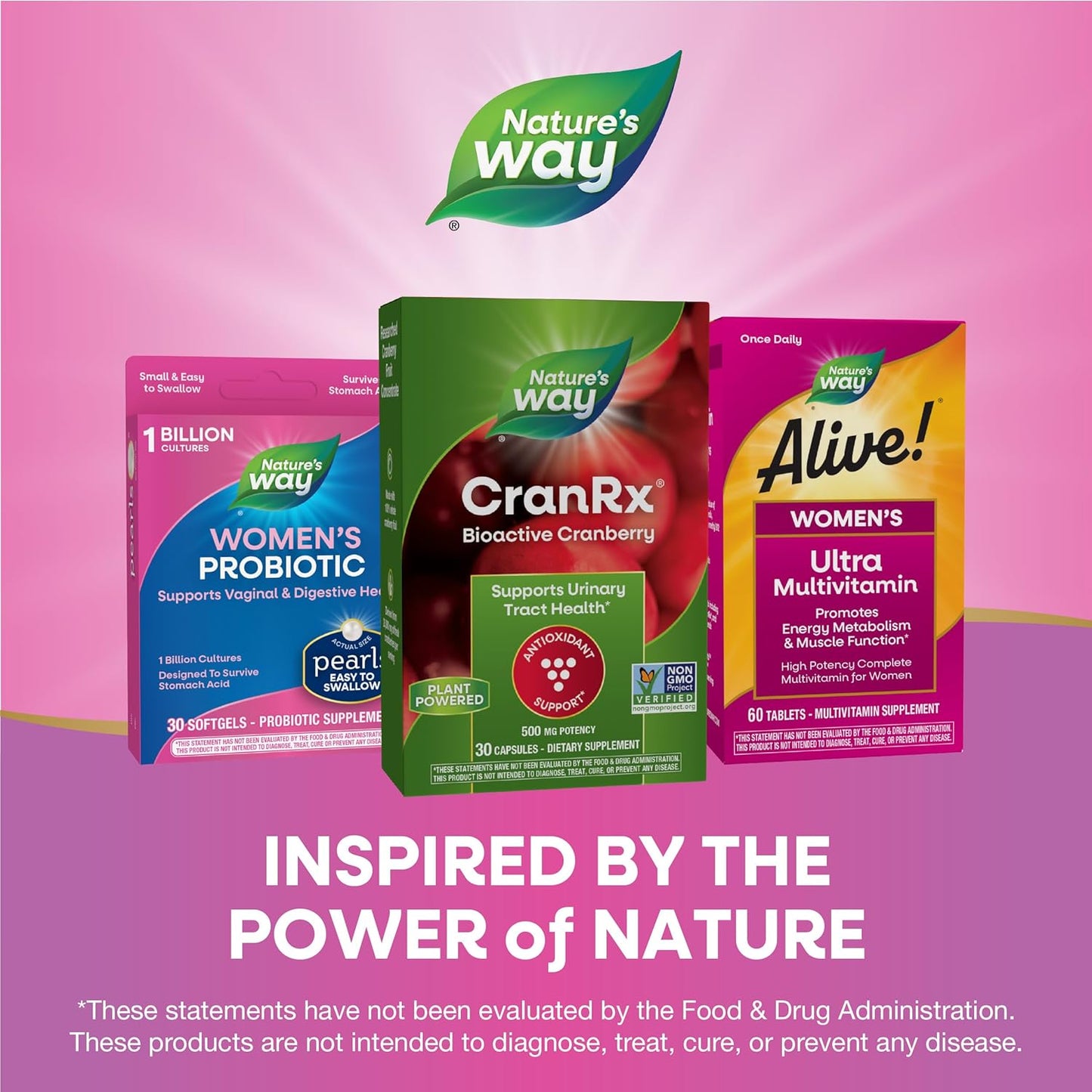 CranRx® BioActive Cranberry 500mg Capsules for Urinary Tract & Antioxidant Support - Vegan & Non-GMO - 30 Count