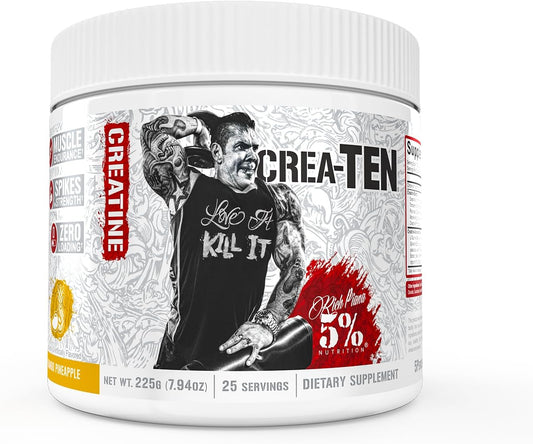 CreaTEN Creatine Complex Powder for Muscle Gain & Recovery - Mango Pineapple Flavor