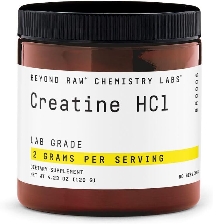 Creatine HCL and L-Carnitine Powder Bundle for Enhanced Performance and Muscle Growth