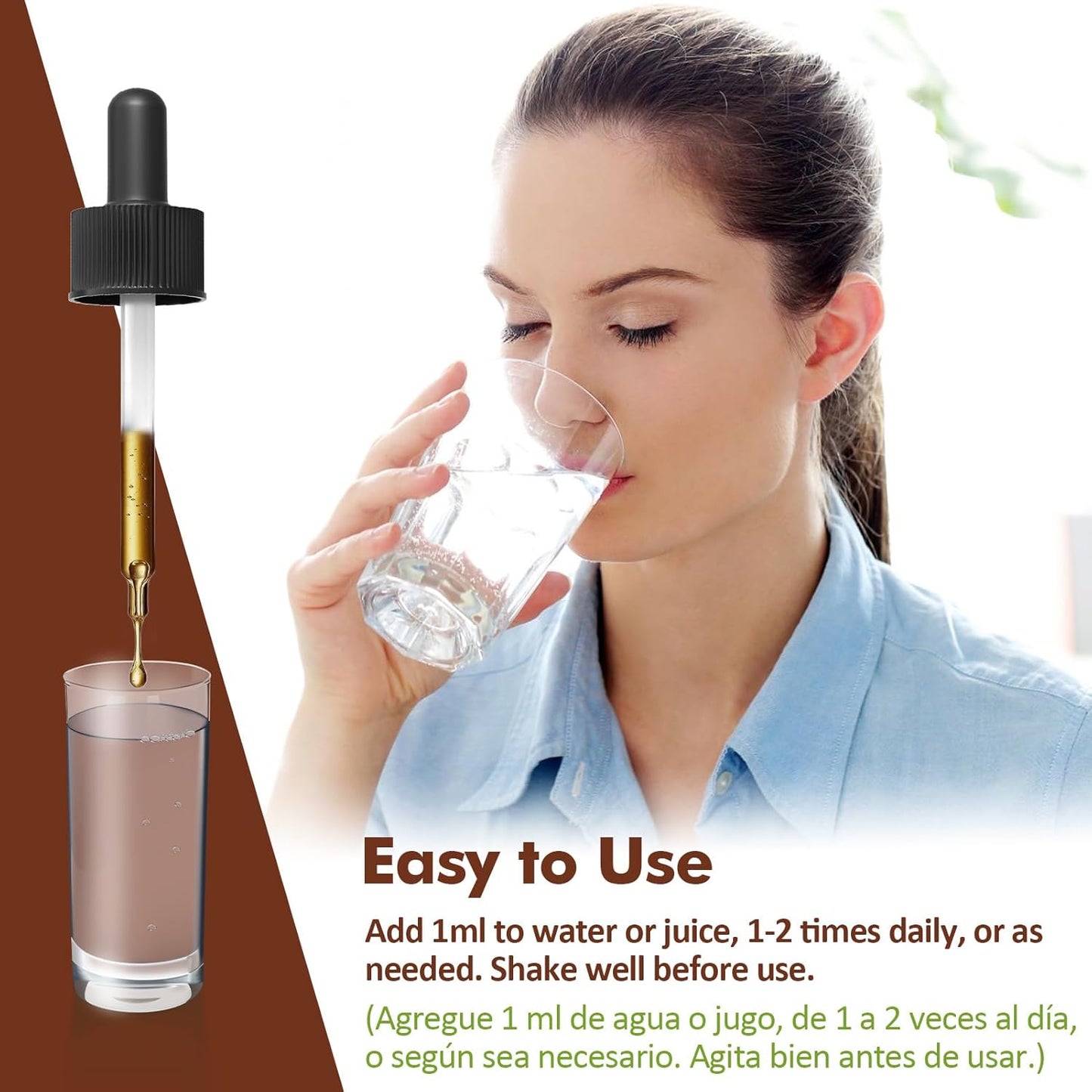 Cuachalalate Digestive Health Drops for Gut Detox & Stomach Ulcer Support - 2oz