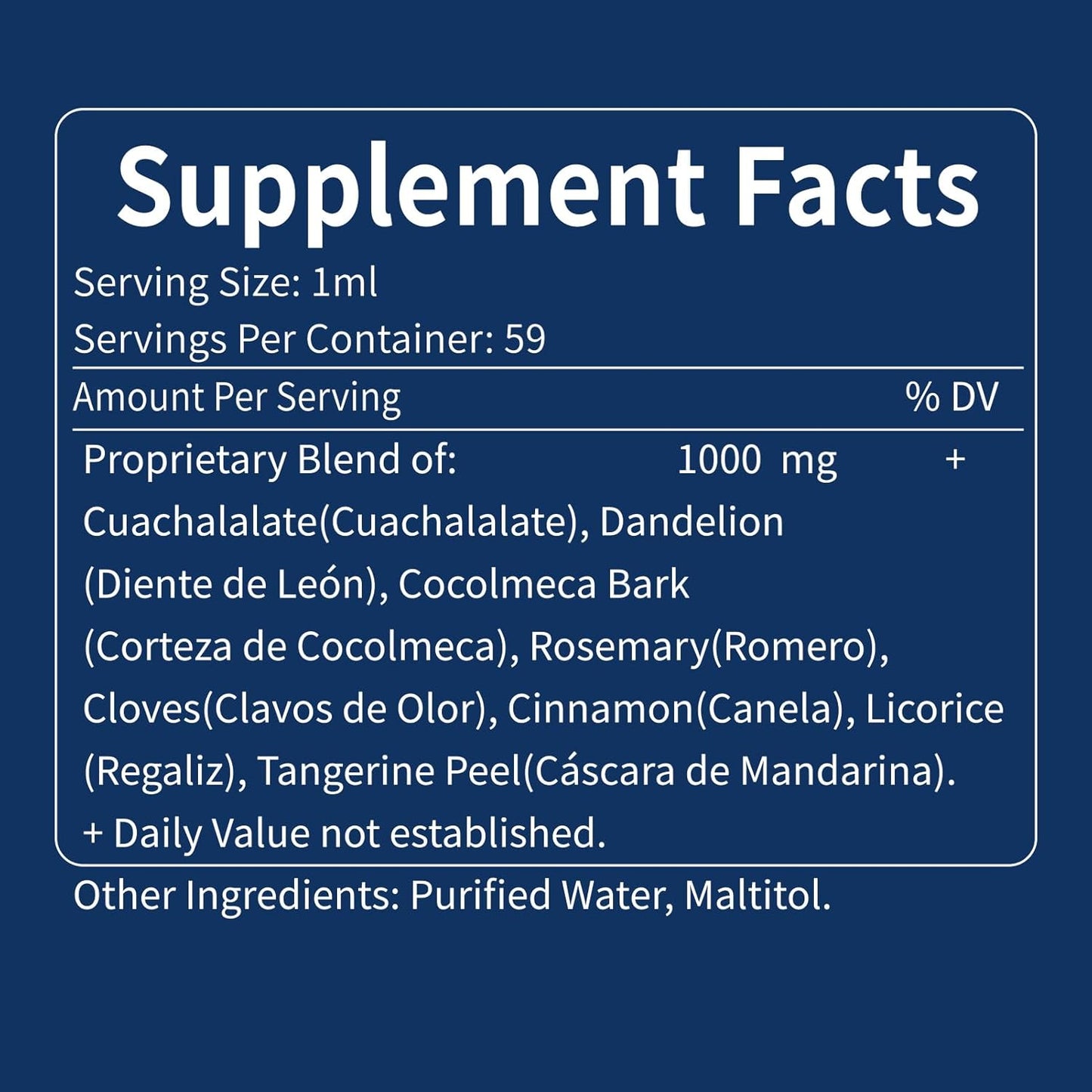 Cuachalalate Digestive Health Drops for Gut Detox & Stomach Ulcer Support - 2oz