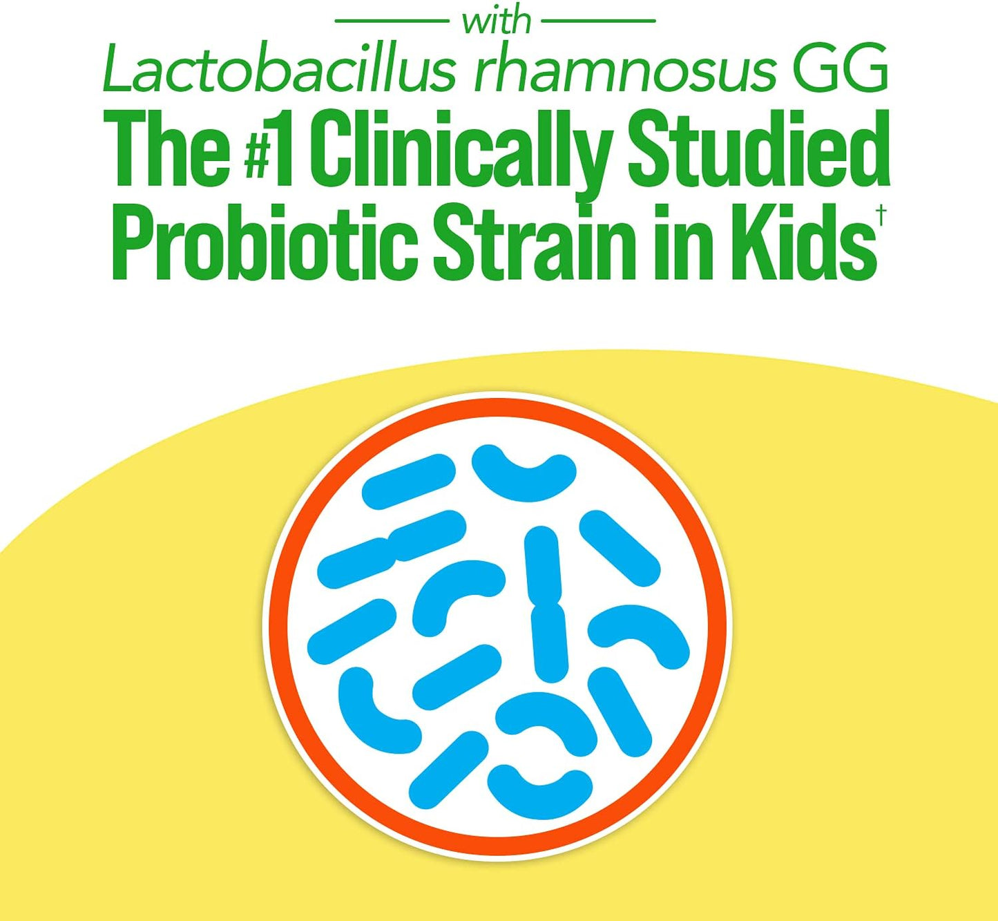 Culturelle Probiotics Ultimate Balance for Kids Ages 3+ - 20 Count Orange Probiotics - Supports Healthy Immune System & Restores Good Bacteria After Antibiotics