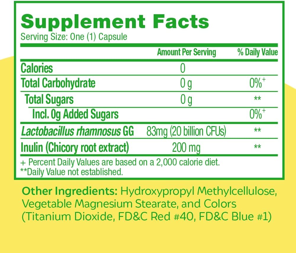 Culturelle Ultimate Strength Probiotic - Most Clinically Studied Strain, 20 Billion CFUs, Supports Digestive Health, Non-GMO - 20 Count
