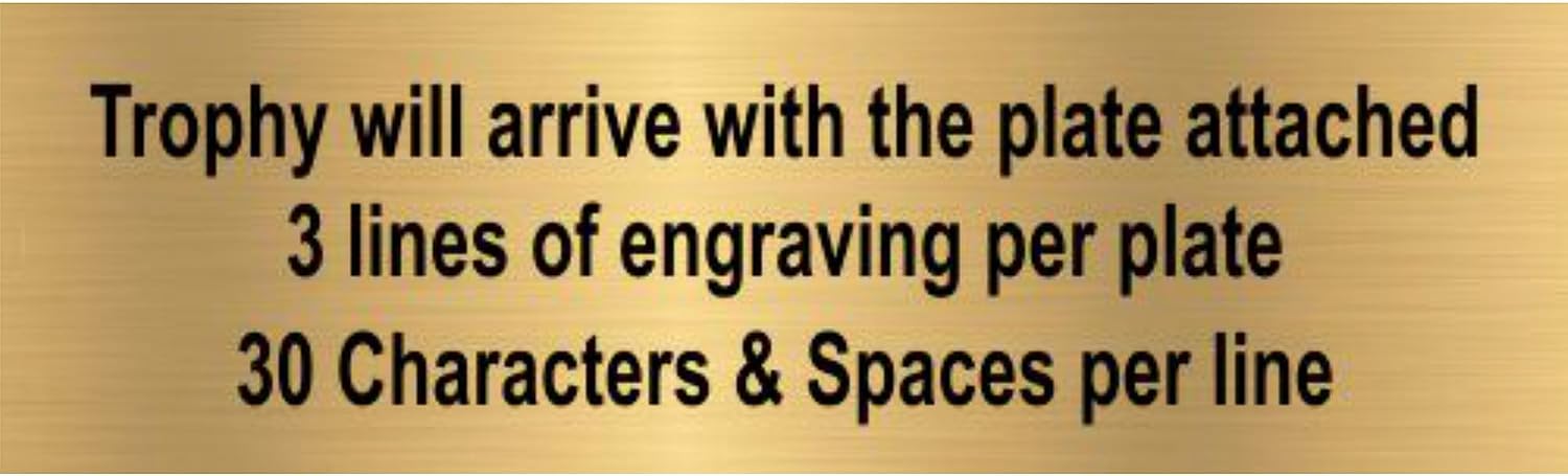 Customizable 14 Inch Tall Football Sport Motion All Star Column Trophy - Engraved Gridiron Award - Decade Awards
